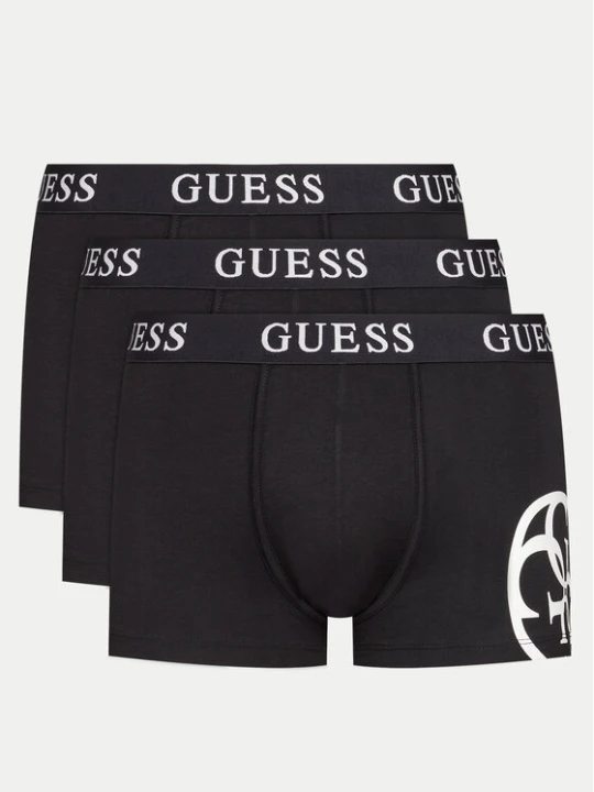 Zdjęcie produktu Guess Komplet bokserek Placed Logo U4RG04 K6YW0 Czarny