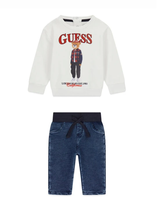 Zdjęcie produktu Guess Komplet dziecięcy I6BG02 K5804 Biały Regular Fit