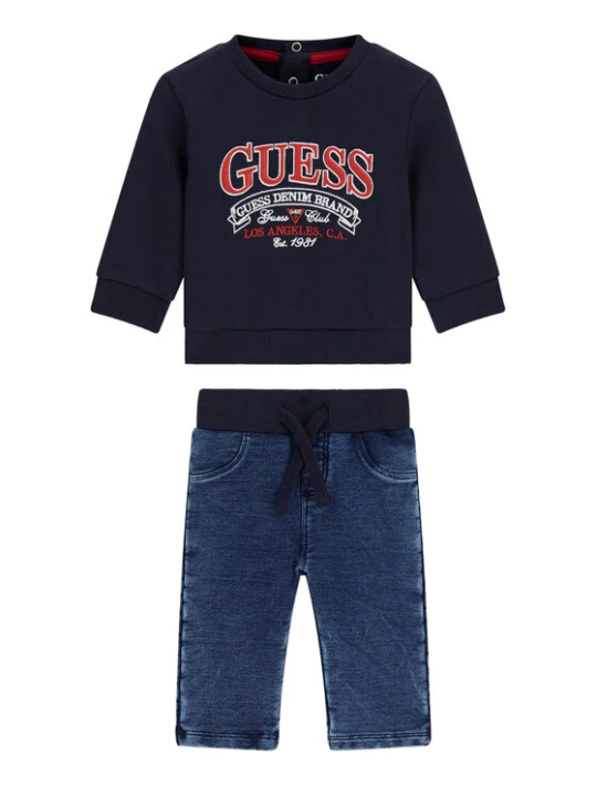 Zdjęcie produktu Guess Komplet dziecięcy I6BG02 K5804 Granatowy Regular Fit