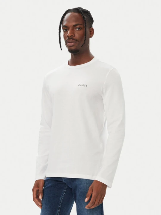 Zdjęcie produktu Guess Komplet longsleeve U6BG04 K5370 Biały Regular Fit