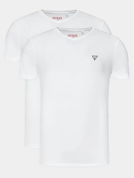 Zdjęcie produktu Guess Komplet t-shirtów Caleb U97G03 KCD31 Biały Regular Fit