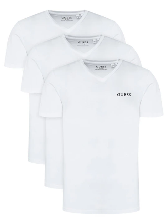 Zdjęcie produktu Guess Komplet t-shirtów U5BG58 KCAM1 Biały Regular Fit