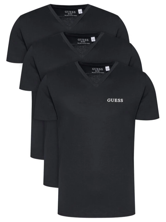 Zdjęcie produktu Guess Komplet t-shirtów U5BG58 KCAM1 Czarny Regular Fit