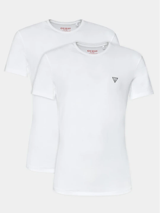 Zdjęcie produktu Guess Komplet t-shirtów U97G02 KCD31 Biały Regular Fit