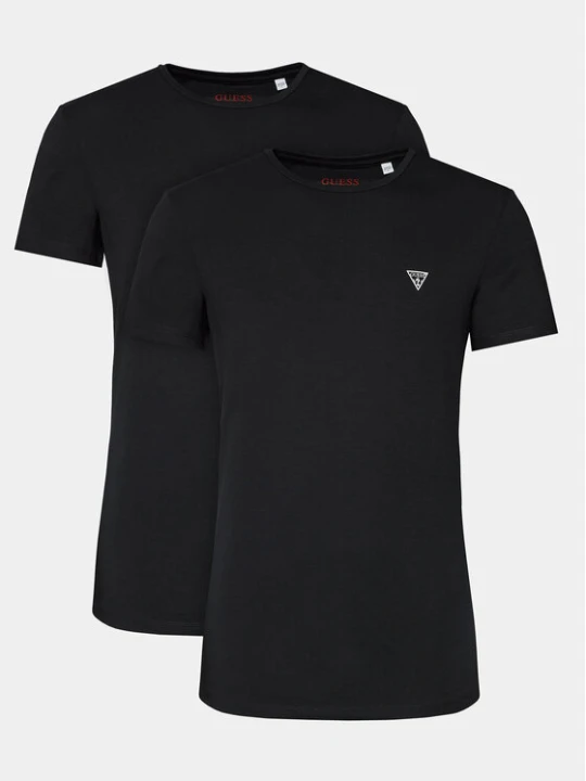 Zdjęcie produktu Guess Komplet t-shirtów U97G02 KCD31 Czarny Regular Fit