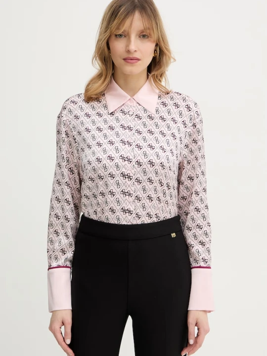Zdjęcie produktu Guess koszula ALEXANDRA różowy