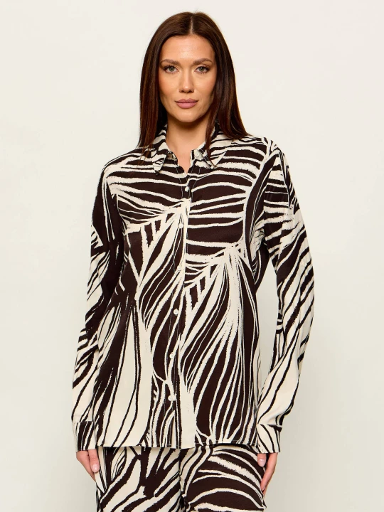 Zdjęcie produktu GUESS Koszula Bastienne | Relaxed fit brązowy