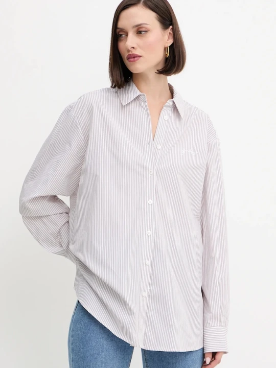Zdjęcie produktu Guess koszula bawełniana LAURIANE różowy