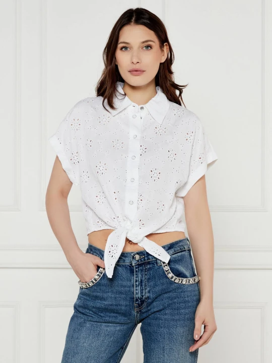 Zdjęcie produktu GUESS Koszula BRIGITTE | Regular Fit biały