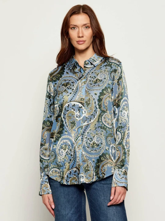 Zdjęcie produktu GUESS Koszula CLARISSE | Oversize fit niebieski