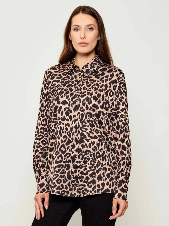 Zdjęcie produktu GUESS Koszula CONCETTA | Regular Fit brązowy