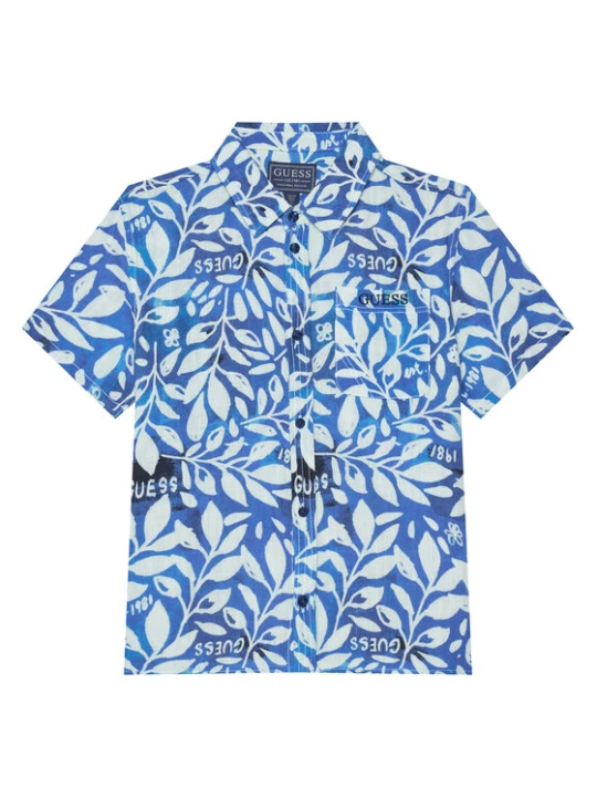 Zdjęcie produktu Guess Koszula L6GH01 WFBT0 Niebieski Relaxed Fit