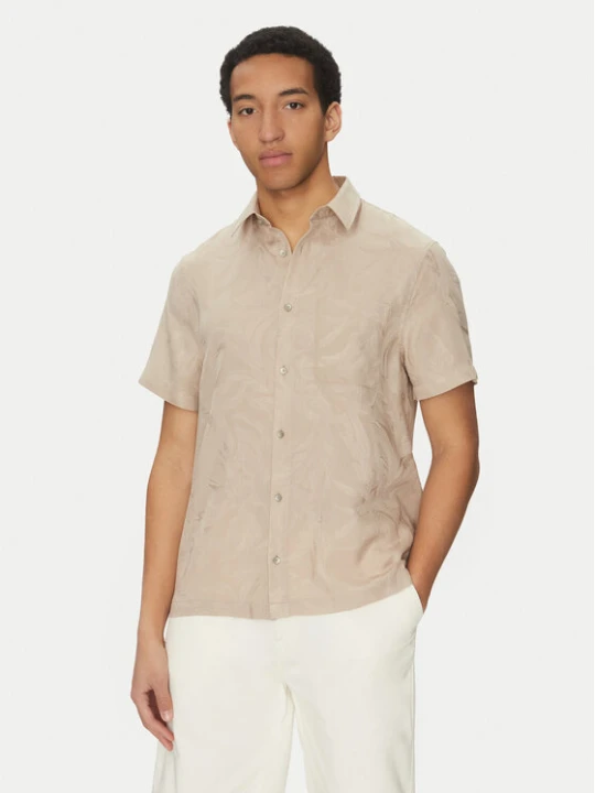 Zdjęcie produktu Guess Koszula M5GH26 WH7V2 Beżowy Regular Fit
