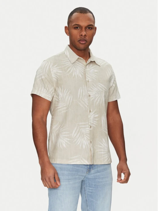 Zdjęcie produktu Guess Koszula M5GH68 WH3A0 Beżowy Regular Fit
