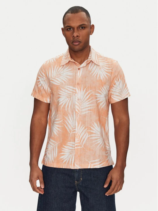 Zdjęcie produktu Guess Koszula M5GH68 WH3A0 Pomarańczowy Regular Fit