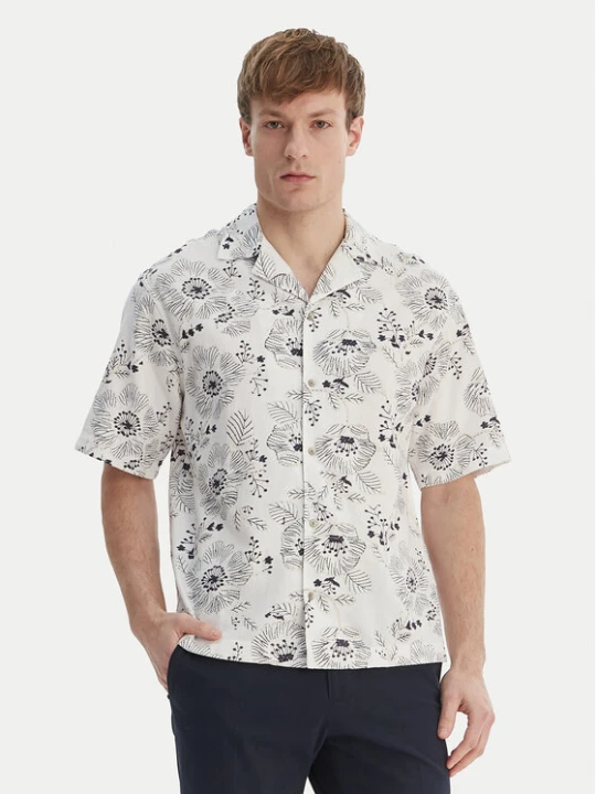 Zdjęcie produktu Guess Koszula M6GH29 W1718 Biały Regular Fit