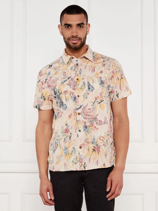 Zdjęcie produktu GUESS Koszula MANICA | Regular Fit beżowy