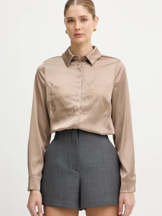 Zdjęcie produktu Guess koszula MARGUERITE beżowy