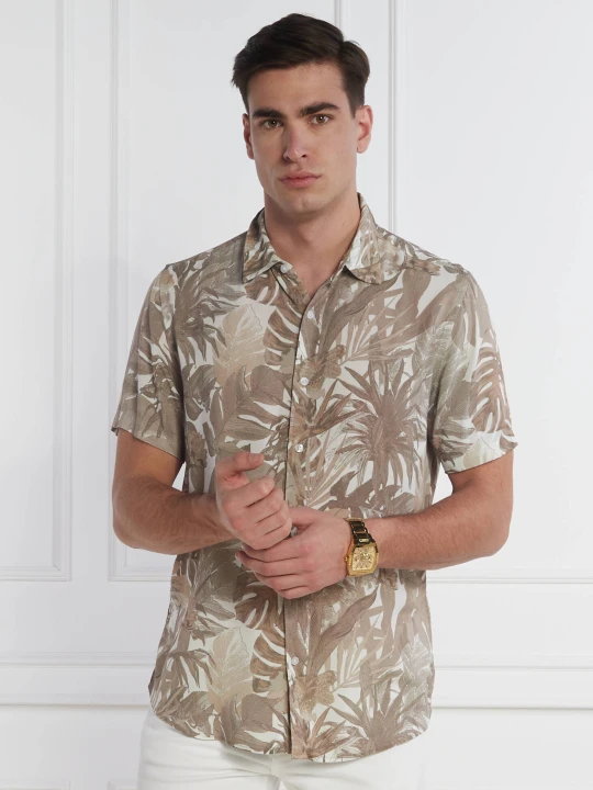 Zdjęcie produktu GUESS Koszula | Slim Fit brązowy
