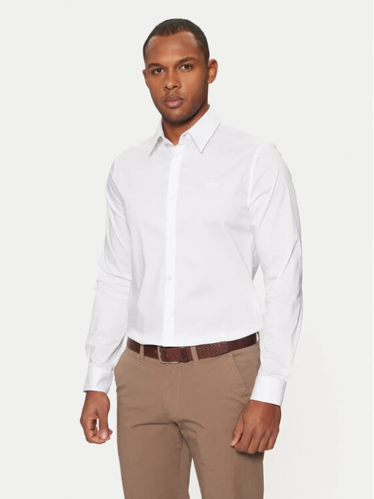 Zdjęcie produktu Guess Koszula Sunset M1YH20 W7ZK1 Biały Slim Fit