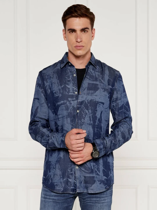 Zdjęcie produktu GUESS Koszula SUNSET | Regular Fit niebieski