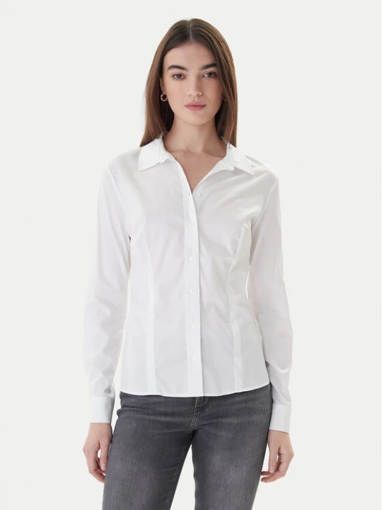 Zdjęcie produktu Guess Koszula W2YH41 WAF10 Biały Slim Fit