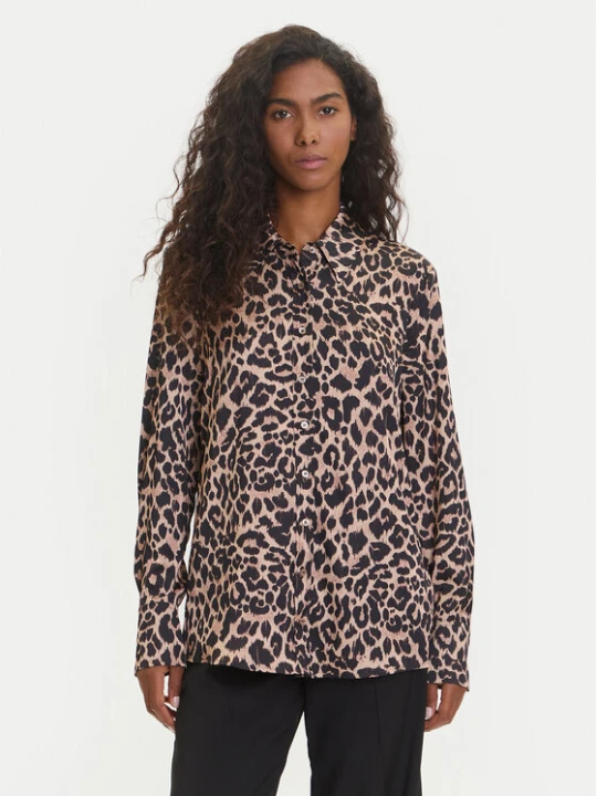 Zdjęcie produktu Guess Koszula W5YH03 WF1T2 Brązowy Regular Fit