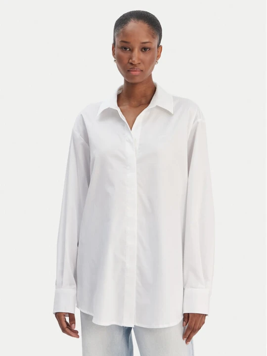 Zdjęcie produktu Guess Koszula W6RH57 WAF10 Biały Oversize