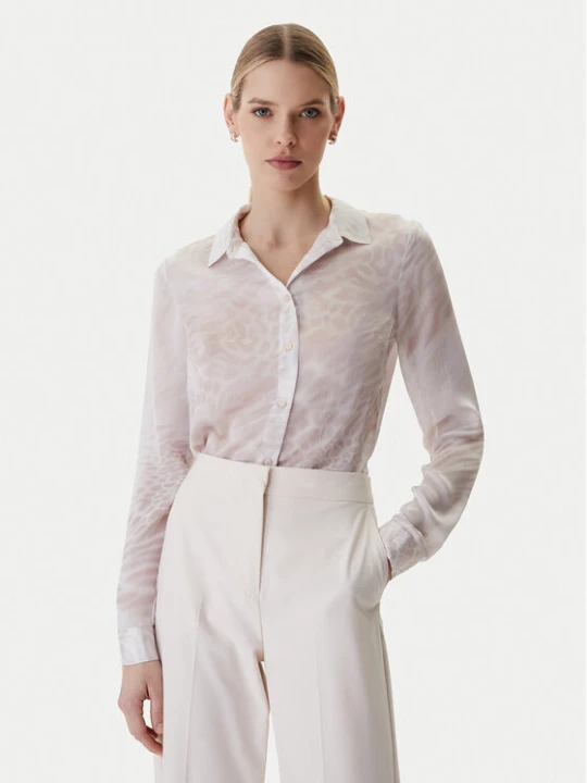 Zdjęcie produktu Guess Koszula W6RH73 WDW82 Beżowy Regular Fit