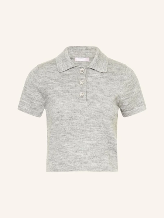Zdjęcie produktu Guess Koszulka Polo Z Dzianiny grau JASNOCZARY