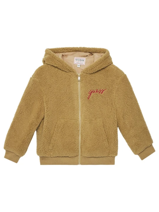 Zdjęcie produktu Guess Kożuch H5YJ02 W0330 Beżowy Regular Fit