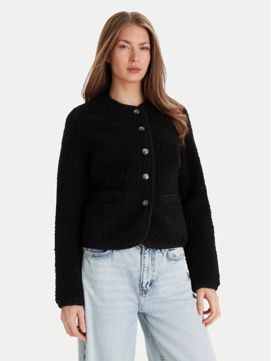 Zdjęcie produktu Guess Kożuch W5BL69 W3860 Czarny Regular Fit