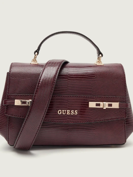 Zdjęcie produktu Guess Kuferek MELINDA bordowy