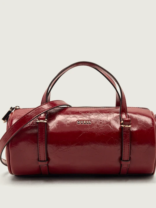 Zdjęcie produktu Guess Kuferek Taylor Mini bordowy