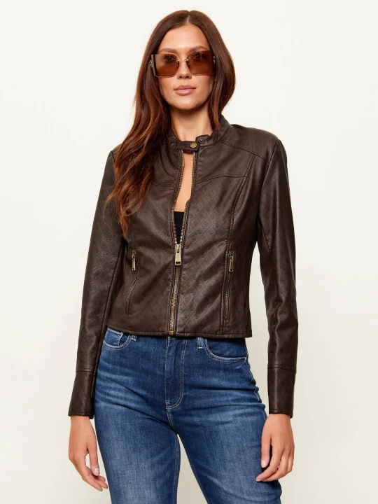 Zdjęcie produktu GUESS Kurtka ANITA | Regular Fit brązowy
