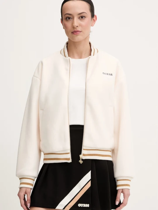 Zdjęcie produktu Guess kurtka bomber ARTEMISIA beżowy
