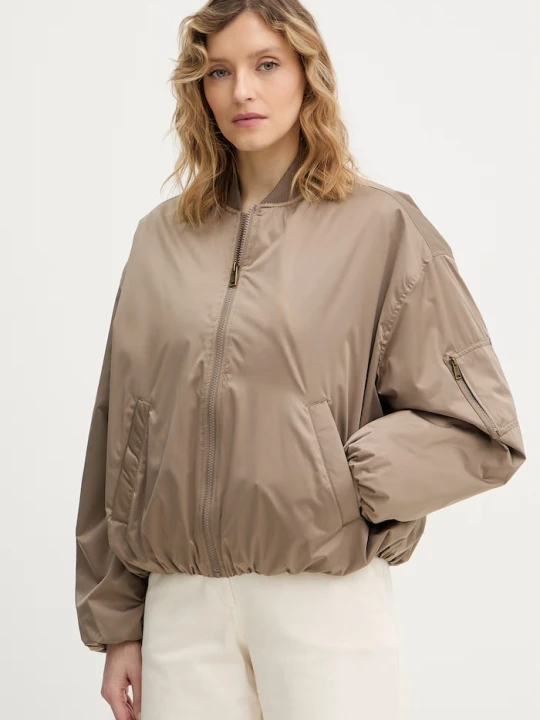 Zdjęcie produktu Guess kurtka bomber LORRAINE beżowy