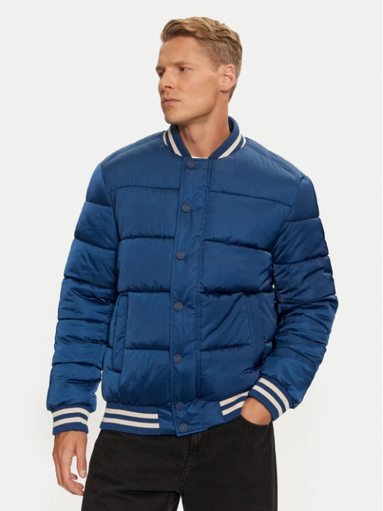 Zdjęcie produktu Guess Kurtka bomber M4BL31 WGJ92 Niebieski Regular Fit
