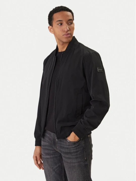 Zdjęcie produktu Guess Kurtka bomber M6RL09 WJ362 Czarny Regular Fit