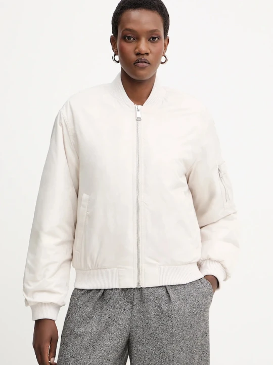 Zdjęcie produktu Guess kurtka bomber PHILOMENE beżowy
