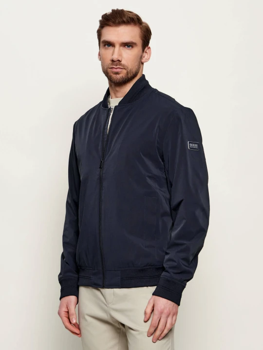 Zdjęcie produktu GUESS Kurtka bomber | Regular Fit granatowy
