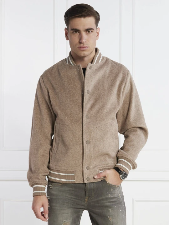 Zdjęcie produktu GUESS Kurtka bomber | Regular Fit beżowy