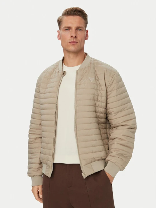 Zdjęcie produktu Guess Kurtka bomber Z6YL08 W3514 Beżowy Regular Fit