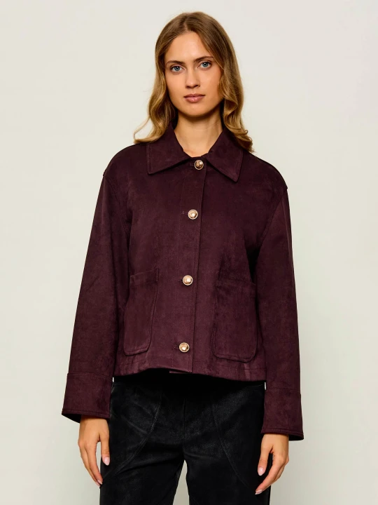 Zdjęcie produktu GUESS Kurtka Grace | Regular Fit bordowy