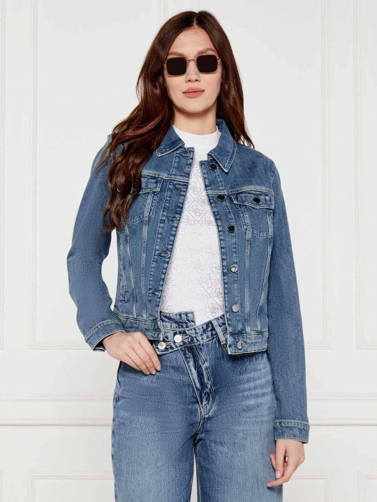 Zdjęcie produktu GUESS Kurtka jeansowa SEXY TRUCKER | Regular Fit niebieski