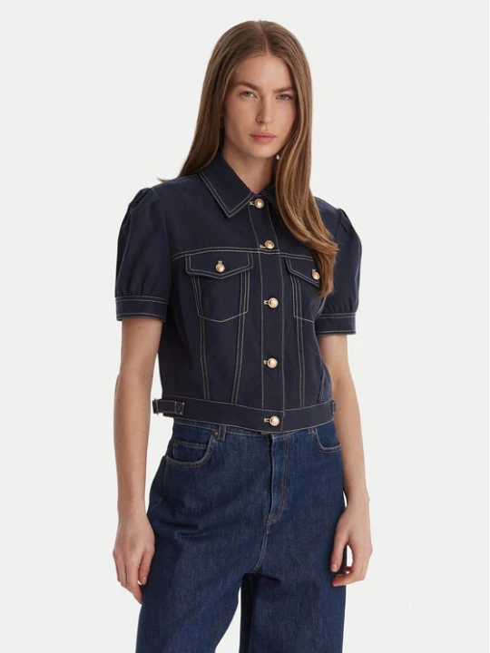 Zdjęcie produktu Guess Kurtka jeansowa W6GL08 W1804 Granatowy Regular Fit