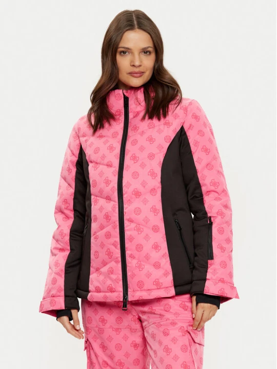 Zdjęcie produktu Guess Kurtka narciarska W4PL3N WH0K0 Różowy Regular Fit
