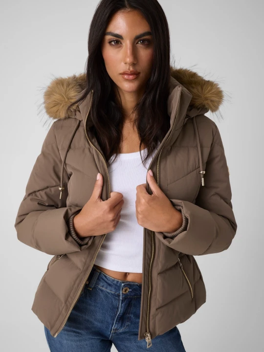 Zdjęcie produktu GUESS Kurtka New Fatema | Regular Fit brązowy