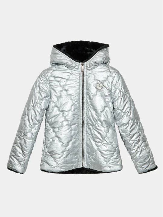 Zdjęcie produktu Guess Kurtka przejściowa J3BL05 WEYO0 Srebrny Regular Fit