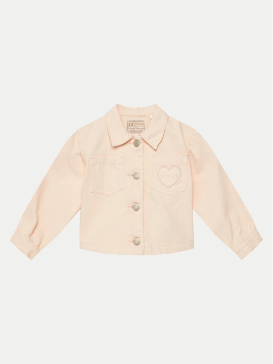 Zdjęcie produktu Guess Kurtka przejściowa K5GL01 WH6L0 Koralowy Regular Fit